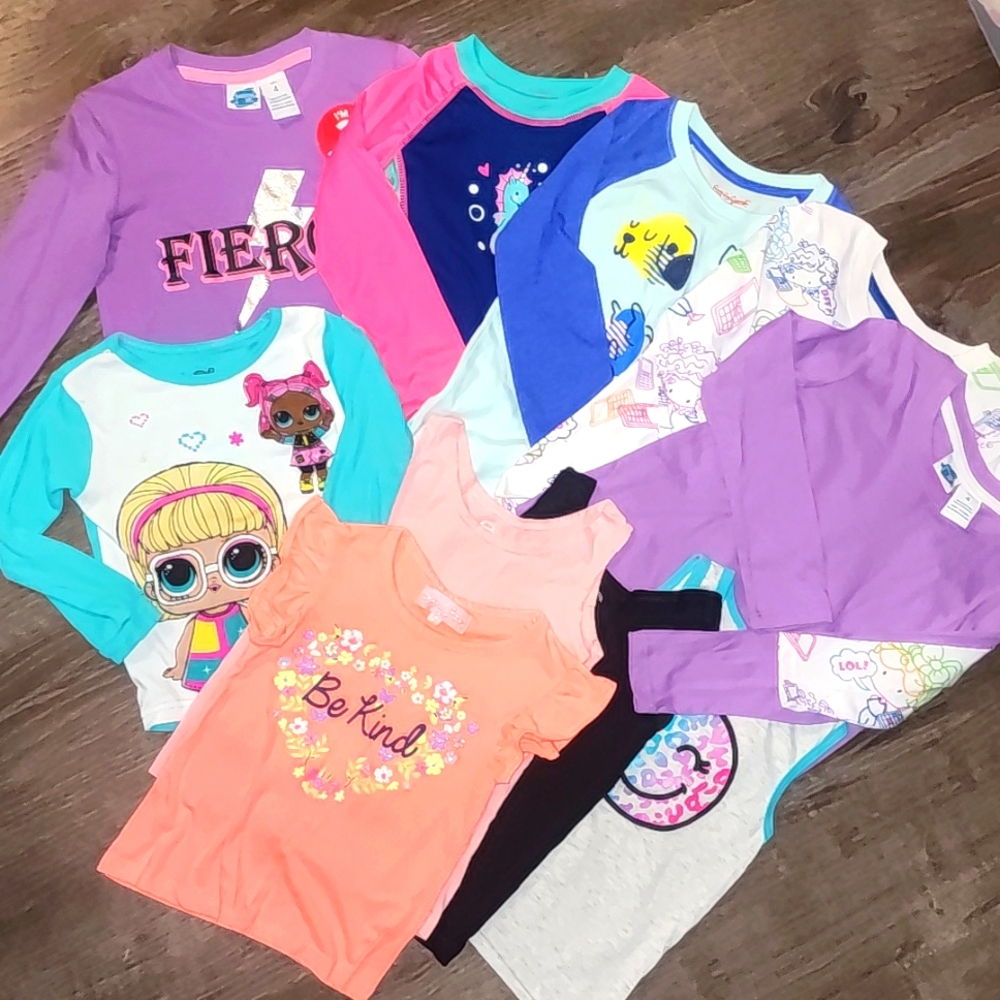 10 piece toddler top bundle!! Sz 4T